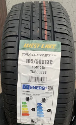 West Lake Trailer ST290 195/50 / 13C 195 / 50r13c 195/50 r13c причіп