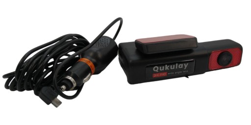 Двойной видеорегистратор Wi-Fi Qukulay 2HC GPS спереди 4K сзади 1080P