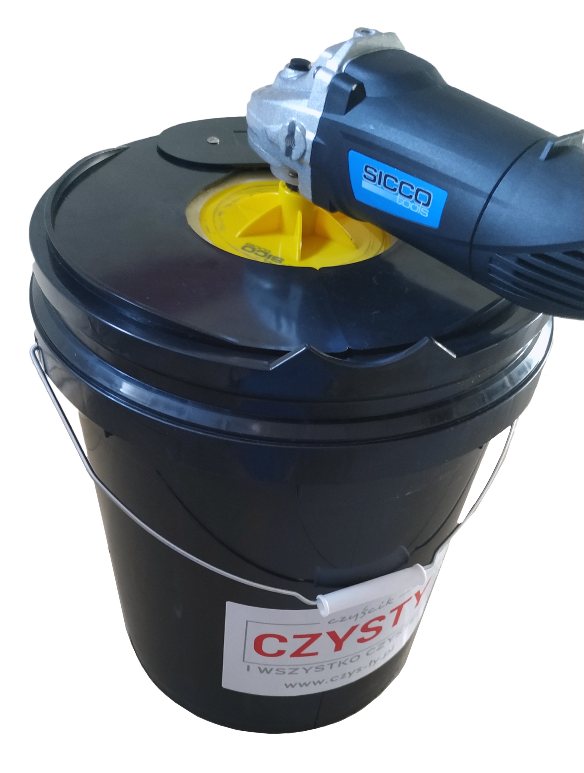 Ведро для мытья полировальных колодок и губок 20L