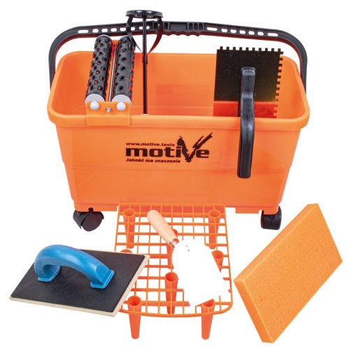 Ведро для строительной плитки для затирки швов 20л Inter-S / Motive