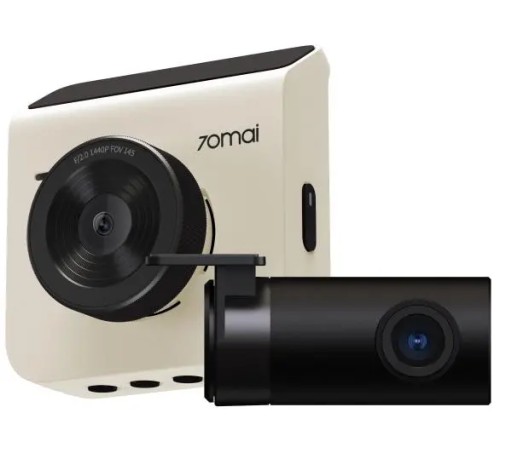 70MAI A400 Видеорегистратор + RC09 QHD Wi-Fi задняя камера заднего вида белая