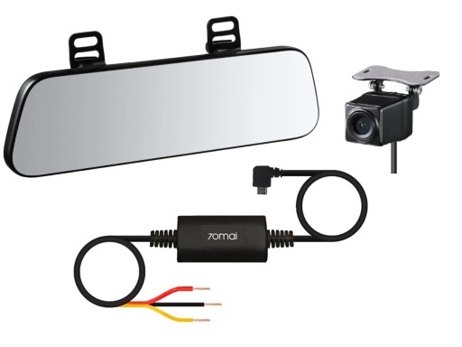 Видеорегистратор 70MAI S500 + задняя камера RC13 + парковочный блок питания