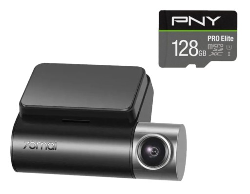 Видеорегистратор Камера 70MAI Dash Cam A510 GPS WiFi FHD HDR + карта 128 ГБ