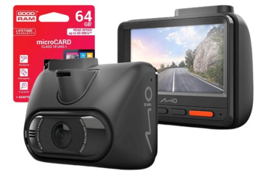 Видеорегистратор MIO MiVue 935W 4K Sony Starvis HDR GPS + карта 64 ГБ