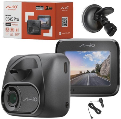 Відеореєстратор Mio MiVue C545 PRO + тримач для присоски