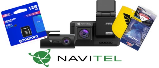 Видеорегистратор Navitel R480 2K DUAL - Карта памяти на 128 и халява