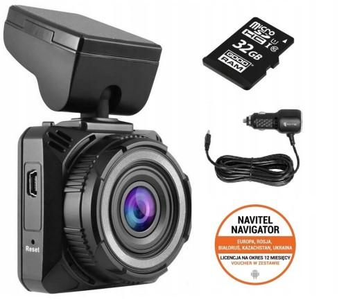 Видео рекордер Navitel R600 GPS камеры скорости 32GB