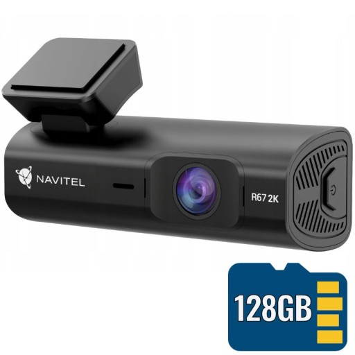 Відеореєстратор Navitel R67 2K + карта 128GB