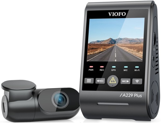 Відеореєстратор VIOFO A229 Plus + задня камера