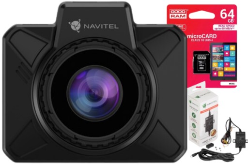 Автомобільний відеореєстратор Navitel AR202 NV + Smartbox + карта 64GB