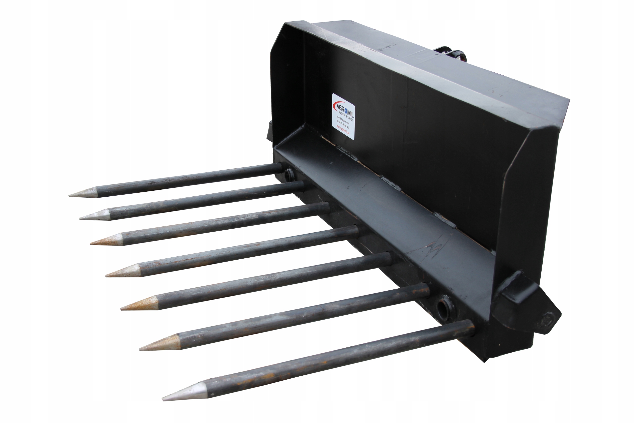 02 - Вилы для навоза TUR 1 2 трос поршень wol-met