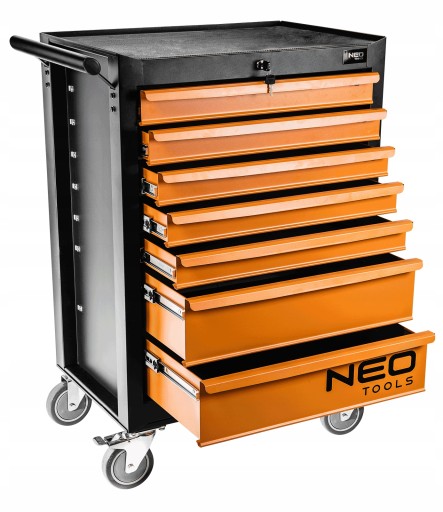 Многофункциональный шкаф для инструментов с 7 ящиками для мастерской.