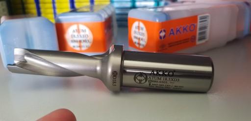 Свердло AKKO для вставок 880 sandvik Fi 18,5 x D3 ATUM