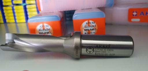 Свердло AKKO для вставок 880 sandvik Fi 22,5 x D3 ATUM