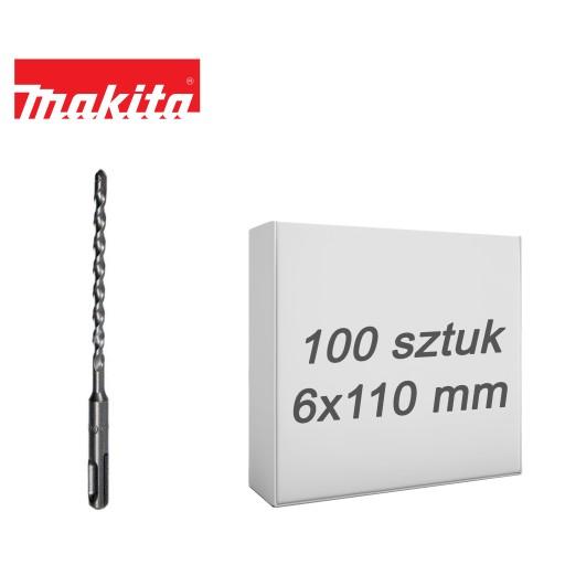 Сверло SDS-Plus Эконом 6х110 мм, 100 шт.