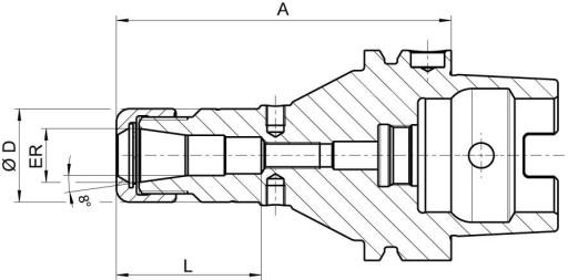 Свердло ступінчасте для жерсті Hss 30-40,0 мм до