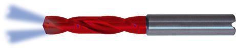 Спиральное сверло SL WN, FIRE, внутреннее охлаждение, хвостовик