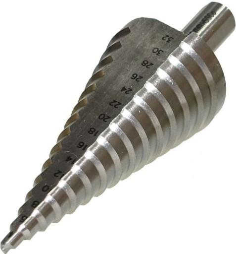 Ступінчасте свердло 4-32 мм для нержавіючої сталі