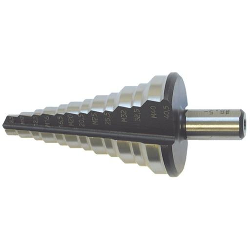 Комбінована ступінчаста свердла HSS/метрика