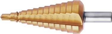 Универсальное ступенчатое сверло HSS TiN 30–40,0 мм DO
