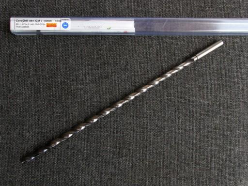 Свердло твердосплавне 7,14 мм 30xD SANDVIK охолодж