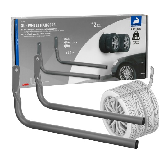 Набір для настінного кріплення тримача на колесах XL