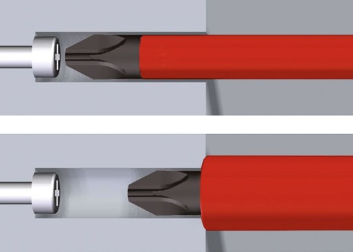 Wiha 43115 slimBit електрична плоска насадка 2,0x75 мм