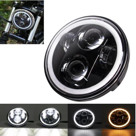 Harley-Davidson z 5.75 In. Reflektor LED - Світлодіодна лампа вставка 5.75 дюйма BMW Buick Harley type A