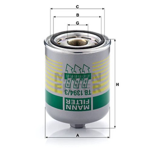 1394/3 - Картридж осушувача повітря, установка