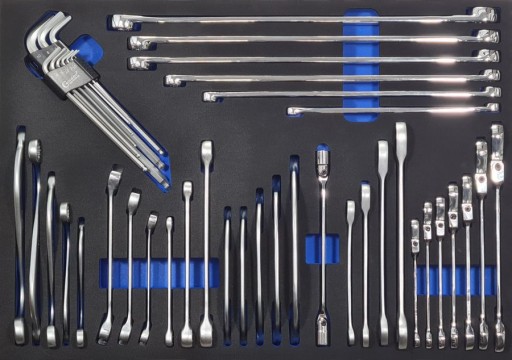 Вкладиш візок ширина 560 мм, ключі 43 шт.