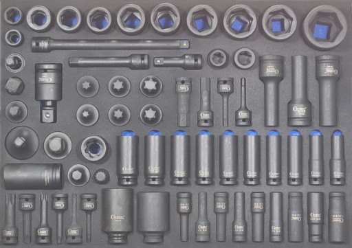 Вкладиш вантажний візок, ширина 560 мм, ударний, 65 шт.