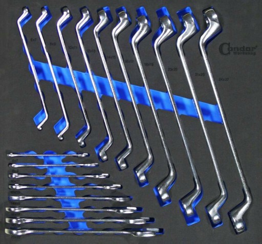 Вставка візка-Ключі 6-27 мм, 18 ел.