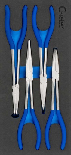 Вставка для тележки – специальные длинногубцы, 4 шт.