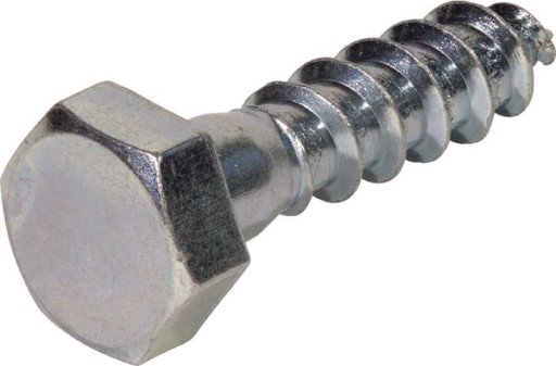Шуруп по дереву 8х70 мм, 13 мм 6-х точковий. з ключовою головкою, сталь, DIN571