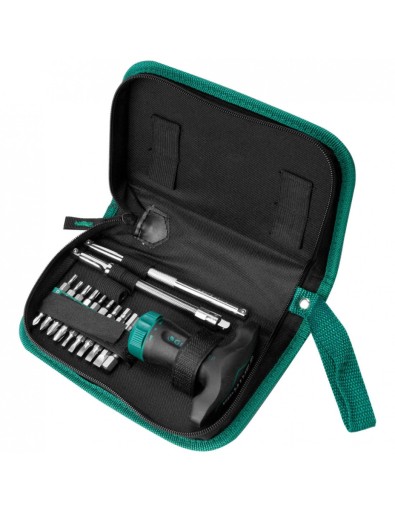 Отвертка Т-образная с трещоткой в ​​комплекте 09341 SATA