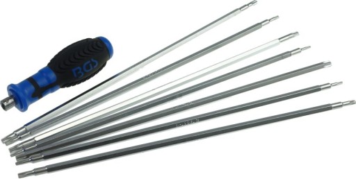 Викрутка з насадками, 8 шт., Torx