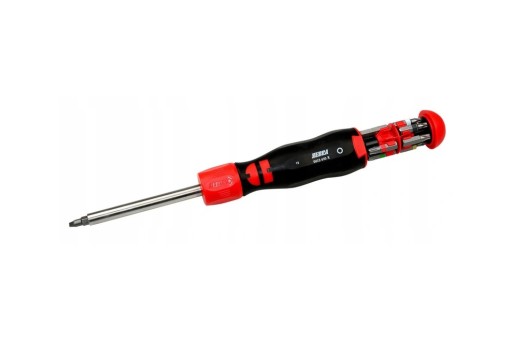 Викрутка з магазином бітами і тріскачкою Wurth 06136101