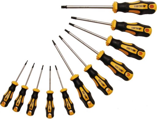 Отвертки Torx T6-T40, набор отверток «Звезда» 11 шт.