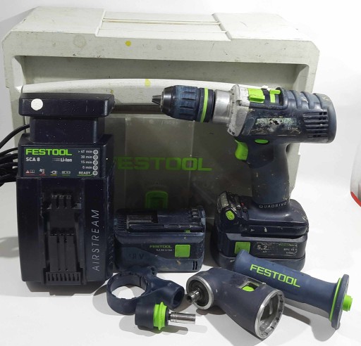 Шуруповерт Festool DRC 18/4 комплект