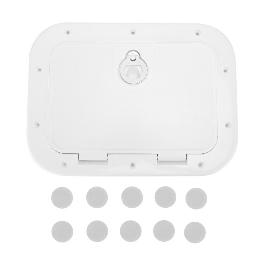 Люк доступу до човнової палуби 375x280 мм. Знімна кришка відділення для речей