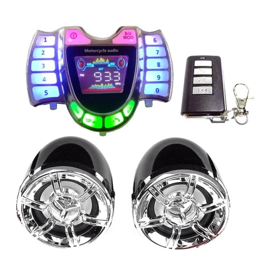 DFAWEGAGAG0429A9 - Водонепроницаемый стереодинамик Bluetooth для мотоцикла