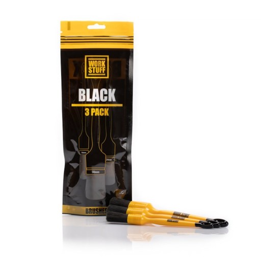 Work Stuff BLACK 3 PACK набор из 3 щеток для дисков