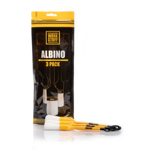 Work Stuff Detailing Brush Albino 3 pack-набір кистей для деталізації