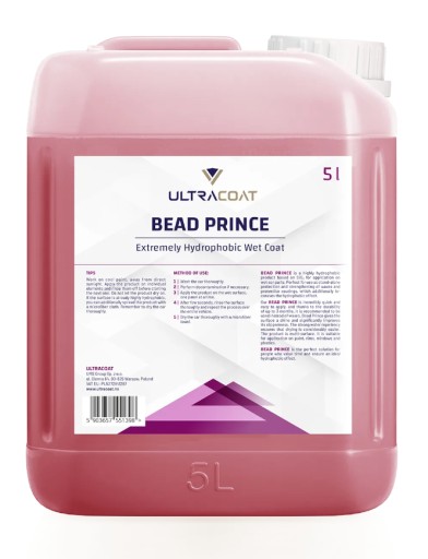 Віск ULTRACOAT Bead Prince, форма: рідина, 5000 мл, призначена