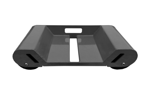 Тележка роликовая для сломанного колеса 2200кг 1W Антрацит 4B