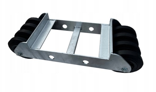 Транспортная тележка под Urwane Koło 1200 кг, легкие оцинкованные колеса, полиамид