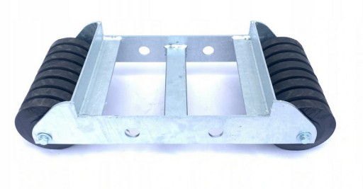 Транспортний візок під Urwane Koło 2200 кг оцинкований роликовий буксирувальний евакуатор