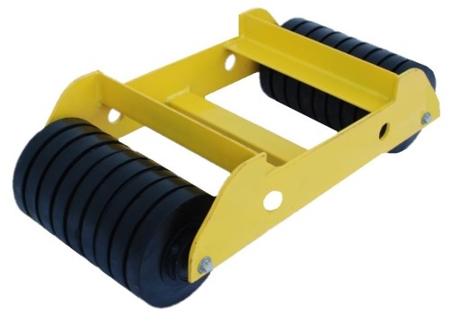 Транспортная тележка с роликом под порогом колеса 3000 кг Ż5a