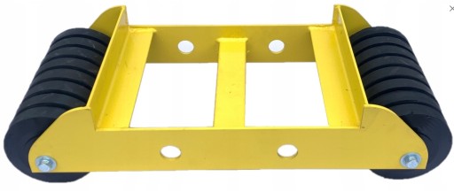 Транспортная тележка с роликом под сломанным колесом 2200 кг Ż4