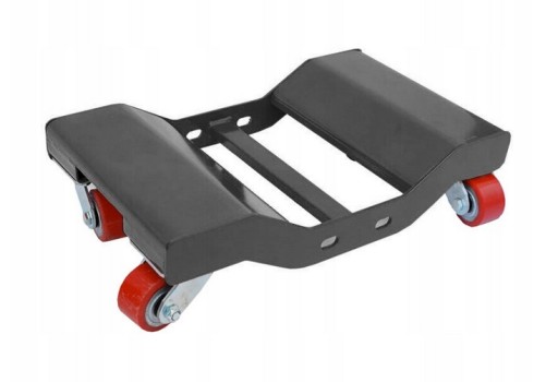 Тележка для мастерской 1800кг Колеса поворотные Антрацит Под сломанным колесом Порог